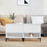 Tavolini 2 pz Bianchi 50x46x50 cm in Legno truciolato