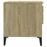 Tavolino Rovere Sonoma 50x46x50 cm in Legno truciolato