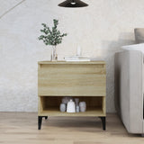 Tavolino Rovere Sonoma 50x46x50 cm in Legno truciolato