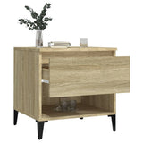 Tavolini 2pz Rovere Sonoma 50x46x50 cm in Legno truciolato