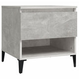 Tavolini 2pz Grigio Cemento 50x46x50 cm in Legno truciolato