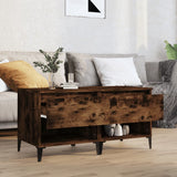 Tavolini 2pz Rovere Fumo 50x46x50 cm in Legno truciolato