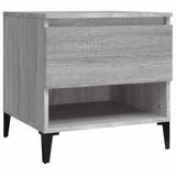 Tavolino Grigio Sonoma 50x46x50 cm in Legno truciolato