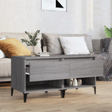 Tavolini 2 pz Grigio Sonoma 50x46x50 cm in Legno truciolato
