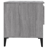 Tavolini 2 pz Grigio Sonoma 50x46x50 cm in Legno truciolato