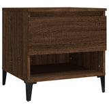 Tavolini 2pz Rovere Marrone 50x46x50 cm in Legno truciolato