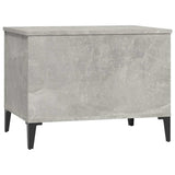 Tavolino Salotto Grigio Cemento 60x44,5x45 cm Legno truciolato