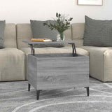 Tavolino Salotto Grigio Sonoma 60x44,5x45 cm Legno truciolato