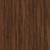 Tavolino Salotto Rovere Marrone 60x44,5x45 cm Legno truciolato