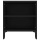 Mobile Porta TV Nero 102x44,5x50 cm in Legno truciolato