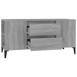 Mobile Porta TV Grigio Sonoma 102x44,5x50 cm Legno truciolato