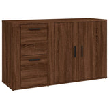 Credenza Rovere Marrone 100x33x59,5 cm in Legno truciolato