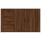 Credenza Rovere Marrone 100x33x59,5 cm in Legno truciolato