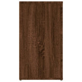 Credenza Rovere Marrone 100x33x59,5 cm in Legno truciolato