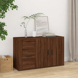 Credenza Rovere Marrone 100x33x59,5 cm in Legno truciolato