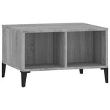 Tavolino da Salotto grigio sonoma 60x50x36,5 cm in truciolato