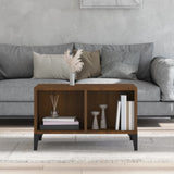 Tavolino da Salotto Rovere Marrone 60x50x36,5 cm in truciolato