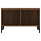 Tavolino da Salotto Rovere Marrone 60x50x36,5 cm in truciolato