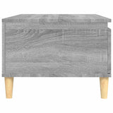 Tavolino Salotto Grigio Sonoma 90x50x36,5 cm Legno truciolato