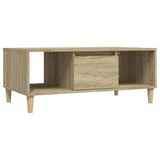 Tavolino Salotto Rovere Sonoma 90x50x36,5 cm Legno truciolato