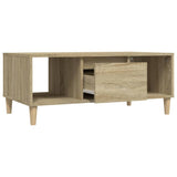 Tavolino Salotto Rovere Sonoma 90x50x36,5 cm Legno truciolato