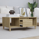 Tavolino Salotto Rovere Sonoma 90x50x36,5 cm Legno truciolato