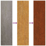Fioriera con Gambe Ruggine 40x40x40 cm Acciaio Corten