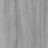 Tavolino Grigio Sonoma 50x50x35 cm in Legno truciolato