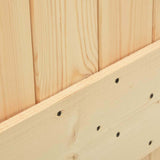 Porta NARVIK Naturale 100 x 210 cm Legno di pino solido
