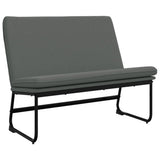 Panca Grigio Scuro 100x75x76 cm in Tessuto