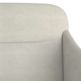 Panca Crema 110x76x80 cm in Velluto