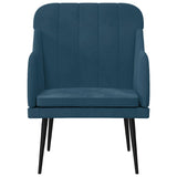 Poltrona Blu 63x76x80 cm Velluto