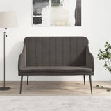 Panca Grigio Scuro 110x76x80 cm in Velluto