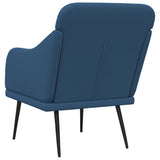 Poltrona Blu 63x76x80 cm in Tessuto