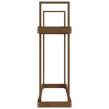 Portalegna Ambra 110x35x108,5 cm in Legno Massello di Pino