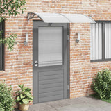 Tettoia per Porta Grigia 150x75 cm in Policarbonato