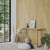 Pannelli da Parete Effetto Legno Marrone PVC 2,06 m