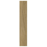 Pannelli da Parete Effetto Legno Marrone PVC 2,06 m