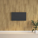 Pannelli da Parete Effetto Legno Marrone PVC 2,06 m