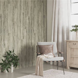 Pannelli da Parete Effetto Legno Grigio PVC 2,06 m