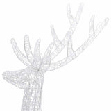 Renne di Natale XXL in Acrilico 250 LED 3 pz 180 cm Multicolore