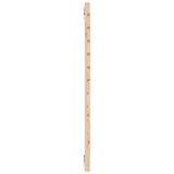 Testiera da Parete 106x3x91,5 cm in Legno Massello di Pino