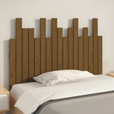 Testiera da Parete Ambra 108x3x80 cm in Legno Massello di Pino