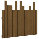 Testiera da Parete Ambra 95,5x3x80 cm in Legno Massello di Pino