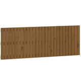 Testiera da Parete Ambra 166x3x60 cm in Legno Massello di Pino