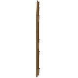 Testiera da Parete Ambra 166x3x60 cm in Legno Massello di Pino