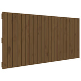 Testiera da Parete Ambra 140x3x60 cm in Legno Massello di Pino