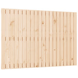 Testiera da Parete 127,5x3x90 cm in Legno Massello di Pino