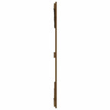 Testiera da Parete Ambra 204x3x110 cm in Legno Massello di Pino