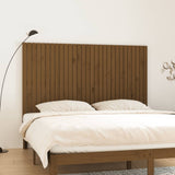 Testiera da Parete Ambra 185x3x110 cm in Legno Massello di Pino